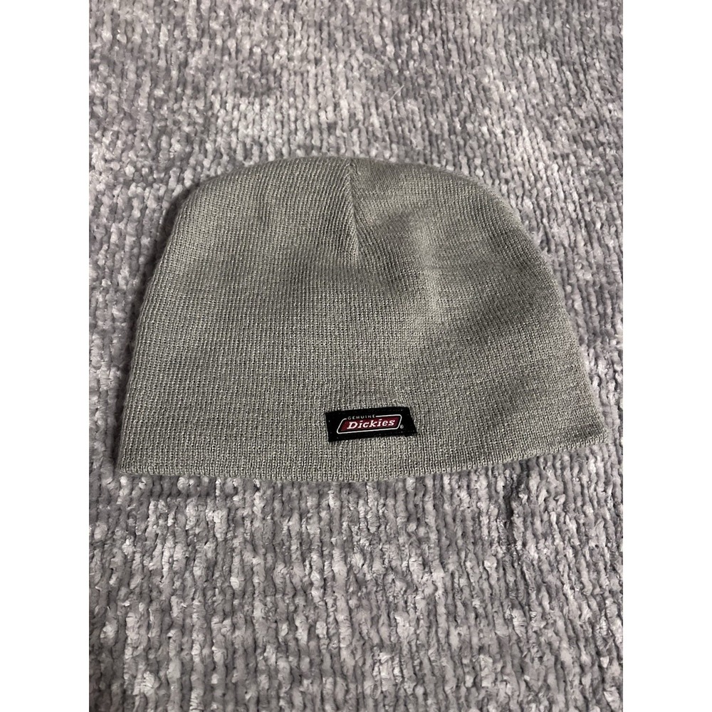 Hard To Find Dickies Knit Beanie Hat‎ GreyYouth 4-7 Size (028)